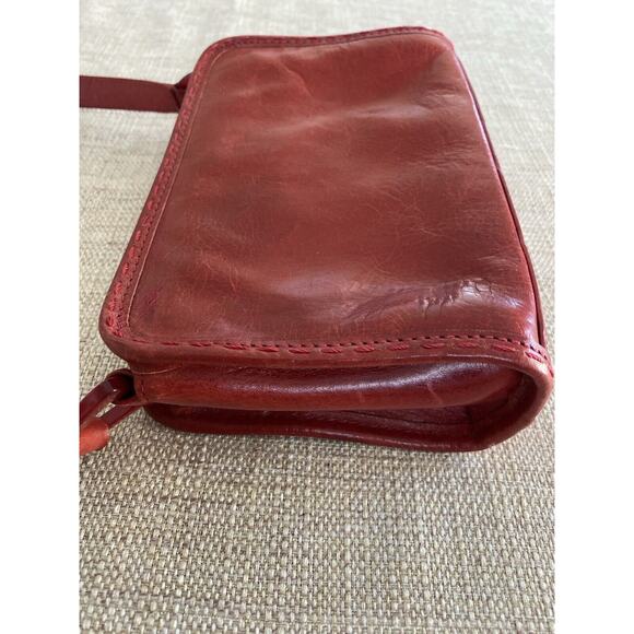 Cole Haan Red Leather crossbody bag - Picture 12 of 14
